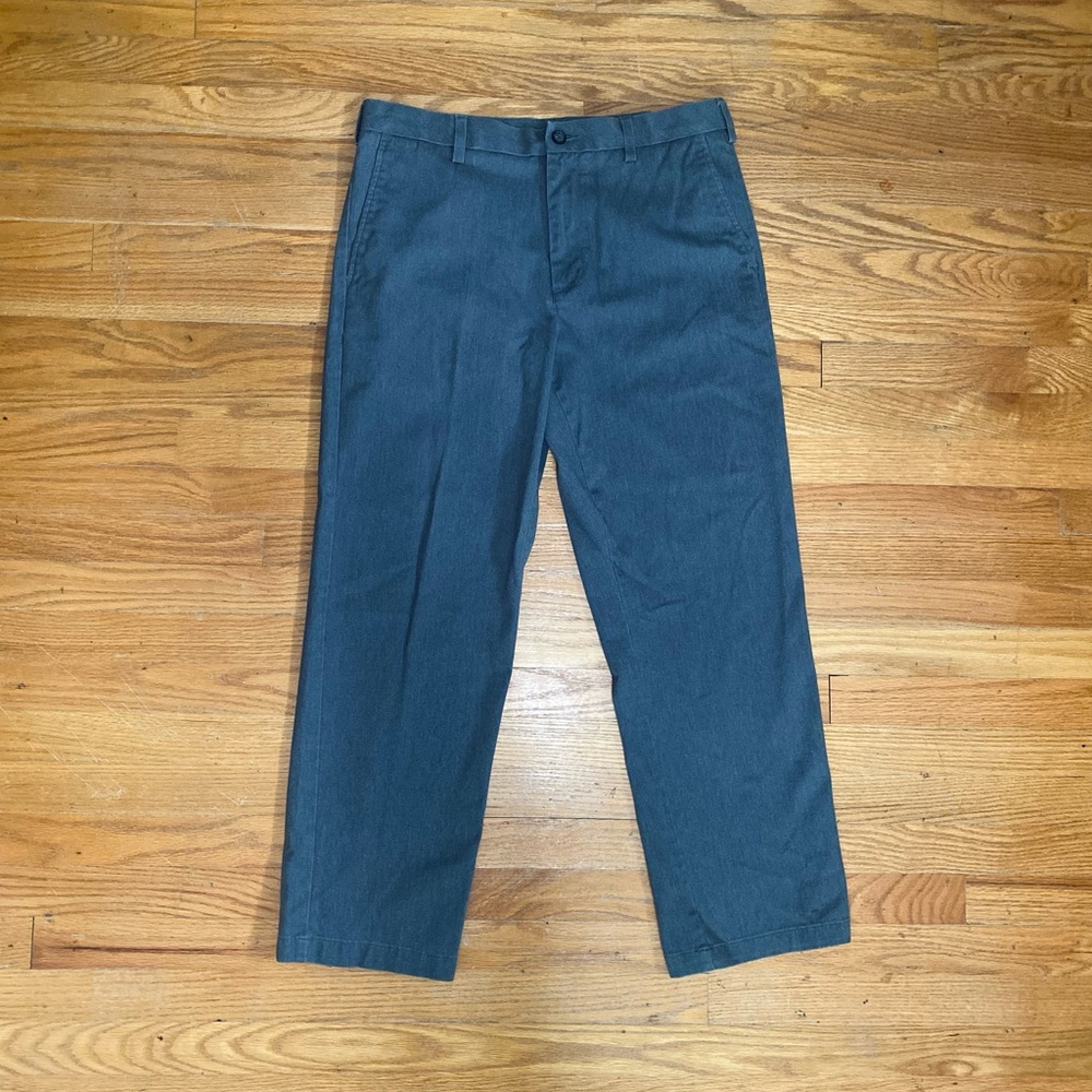 Men’s Croft & Barrow Classic Fit Chino Pants 34x30 gray pants